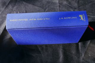 Harry Potter and the Goblet of Fire Deluxe Edition UK Bloomsbury 1st Edition 2