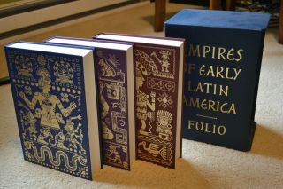 Like Empires Of Early Latin America Folio Society Slipcased 3 Book Edition