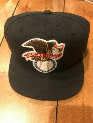 American League Umpire Vintage Fitted Hat By Era 6 3/4