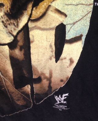 1990 ' s Stone Cold Steve Austin WWF Bad to the Bonz T Shirt Sz L 2