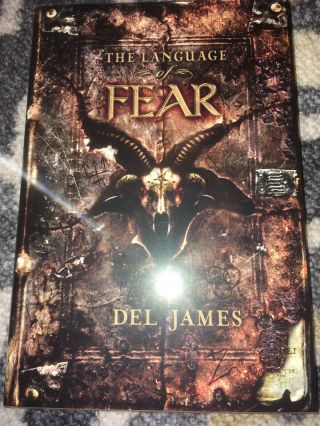 The Language Of Fear By Del James Cemetery Dance Signed Limited