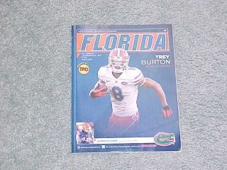 2013 Georgia Bulldogs V Florida Gators Football Program Trey Burton Cover