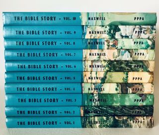 The Bible Story 10 Volume Set By Arthur Maxwell 1950 