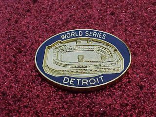1984 Detroit Tigers World Series Press Pin - San Diego Padres