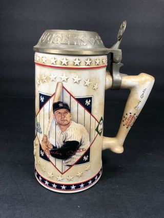 L@@k Longton Crown Mickey Mantle “the Mick” Stein 97431 With