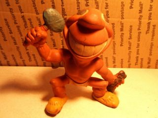 1950s Rempel 6 " Rubber Chief Wahoo Cleveland Indians Mascot Toy Good
