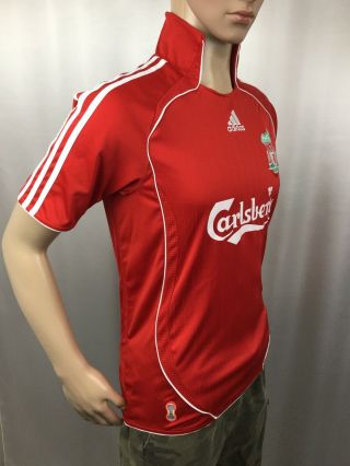 Adidas Carlsberg Liverpool Fc Lfc Premiership Football Soccer Jersey Shirt S