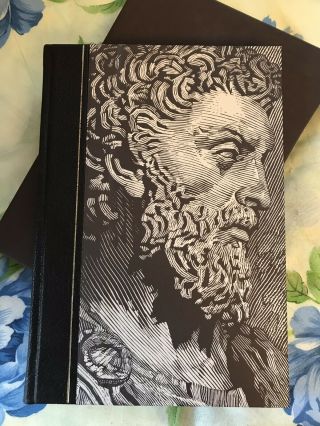 Meditations - Marcus Aurelius - Folio Society,  Leatherbound In Goatskin