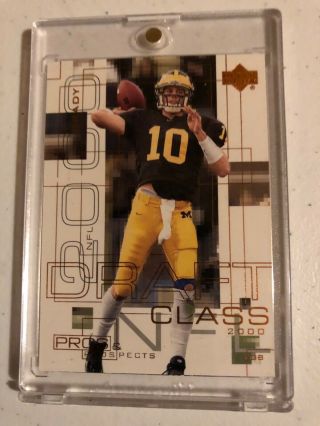 2000 Upper Deck Pros And Prospects Tom Brady Rc 124 0715/1000