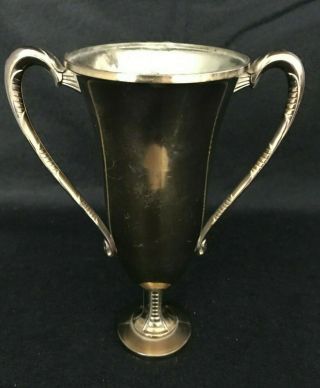 Vintage R.  S.  Owens Metal Trophy Cup 3