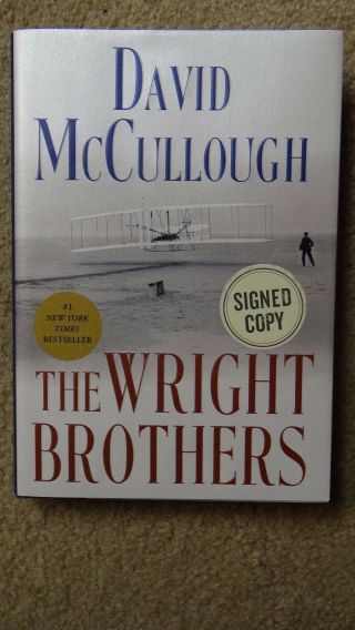 The Wright Brothers - - Signed By David Mccullough - - 1st - - Hardcover (special Bound)