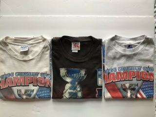 1994 York Rangers Nhl Stanley Cup Champions T Shirts Nyr Size M L Xl