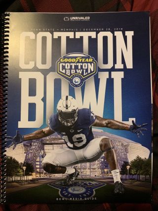 2019 Cotton Bowl Penn State Football Media Guide 12/28/2019