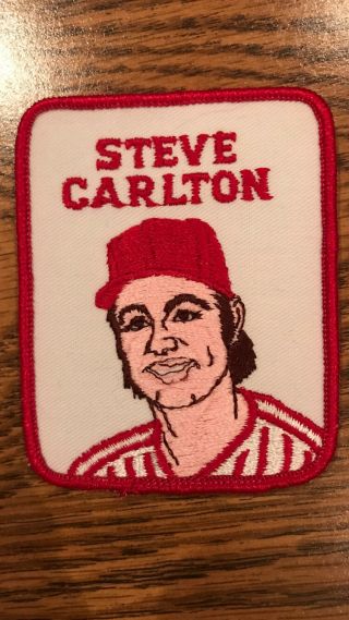 1978 1979 Penn Emblem Baseball Player Patch Steve Carlton Philadelphia Phillies