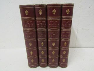 A History Of British Birds By W.  Yarrell - Complete Four Volume Set (1871 - 74)