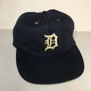 Men’s Vintage Rare 1980s Detroit Tigers Mcdonald’s Snapback Hat Cap Mlb Baseball