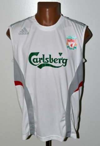 Liverpool 2008/2009 Training Football Shirt Jersey Adidas Size L Adult