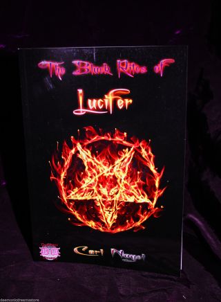 The Black Rites Of Lucifer By Carl Nagel.  Occult,  Finbarr Satanism.  Black Magick