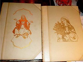 2 - Vol.  Set: The Book Of Ruth And The Book Of Job.  Ltd.  Editions Signed