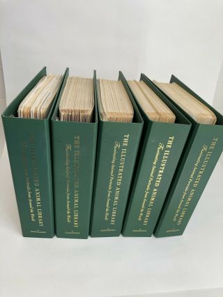 The Illustrated Animal Library 5 Volume Set - Over 300 Prints