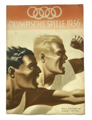 1936 Olympic Games Programs 