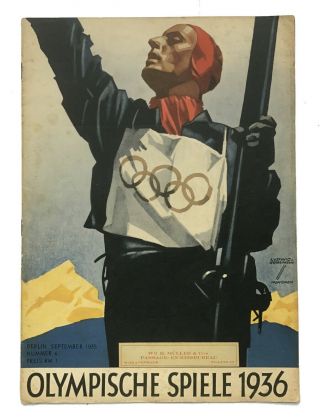 1936 Olympic Games Programs 