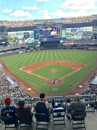 1 - 2 Chicago Cubs @ Milwaukee Brewers 2020 Tickets 5/22/20 Sec 422 Row 8 Miller