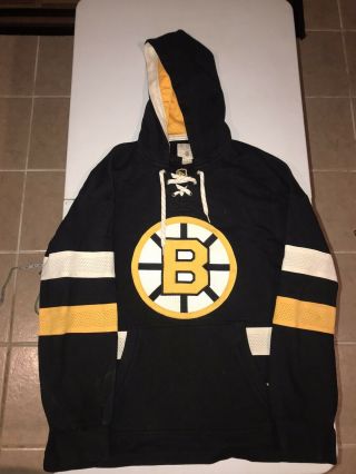 Old Time Hockey Boston Bruins Jersey Hoodie Neely 8 Size Men’s Large