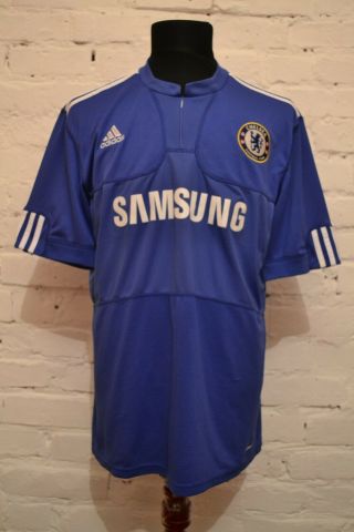 Chelsea 2009/2010 Football Home Shirt Soccer Jersey Adidas The Blues