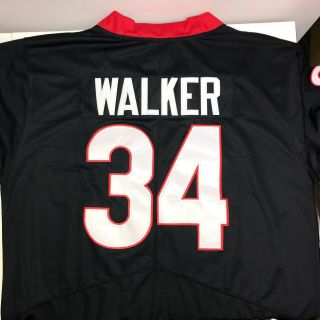 Georgia Bulldogs 34 Herschel Walker - Mens Official Team Jersey Nike - (xxl)