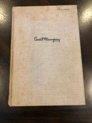 1940 For Whom The Bell Tolls By Ernest Hemingway 1st Edition Scribners 