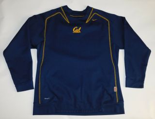 University Of California Cal Golden Bears Ncaa College Nike Fit Training Shirt L