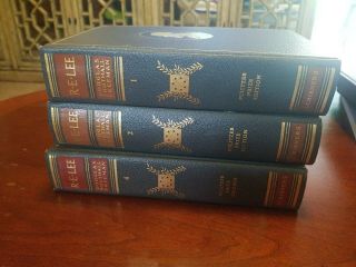 R.  E.  Lee: A Biography By Douglas Southall Freeman Pulitzer Edition 1936 No Vol 3