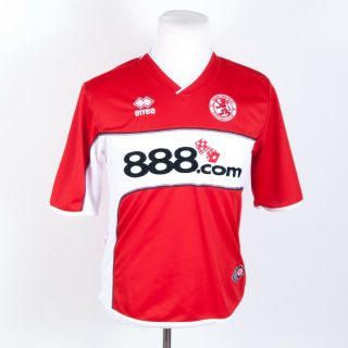 Errea 2005 - 2006 Middlesbrough Fc Football Soccer Shirt Jersey Small