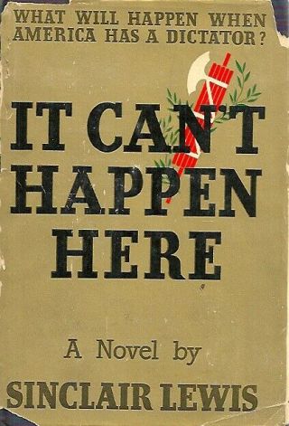 Sinclair Lewis " It Can 