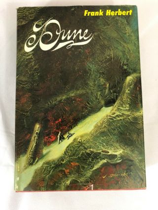 Dune By Frank Herbert 1965 Book Club 1st Edition Hardcover W/ Dust Jacket Fine