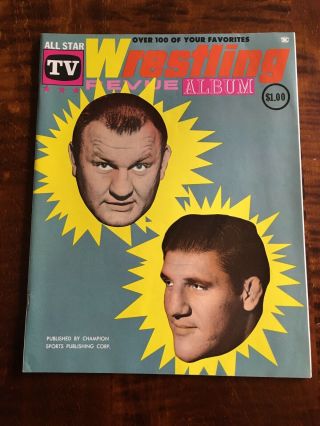 All Star Tv Wrestling Revue Album 1968 - Sammartino,  Kiniski,  Vachon,  Banner