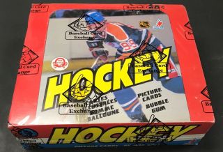 1982 83 Opc Hockey Wax Box Bbce Authenticated