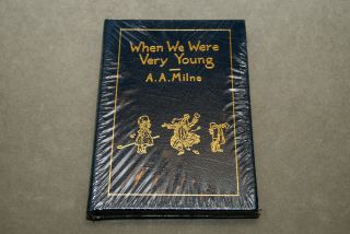Easton Press When We Were Very Young A.  A.  Milne Part Of Winnie Pooh Series