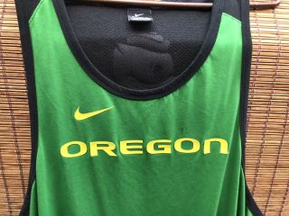 Mens Xxl Nike Dri - Fit Oregon Ducks Green Basketball Jersey 2xl