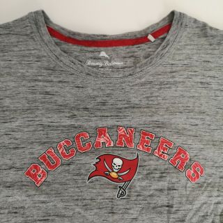 Tommy Bahama Men’s Gray Red NFL Football Shirt - XL - Tampa Bay Buccaneers 2