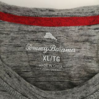 Tommy Bahama Men’s Gray Red NFL Football Shirt - XL - Tampa Bay Buccaneers 3