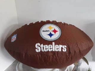Afc Nfl Pittsburgh Steelers Airblown Inflatable Outdoor 4 Ft Football Yard Decor