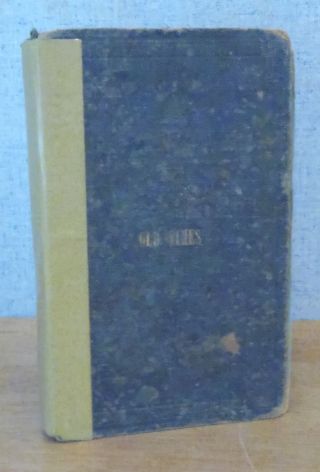 Old Times In West Tennessee By Joseph S.  Williams 1839 Memphis