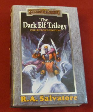 The Dark Elf Trilogy : Homeland; Exile; Sojourn By R.  A.  Salvatore (1998 Hc)