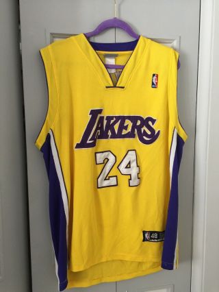 La Los Angeles Lakers Number 24 Kobe Bryant Jersey Reebok Nba Size 48