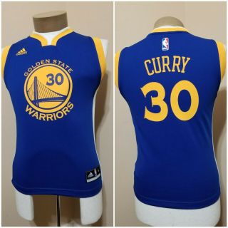 Stephen Curry Golden State Warriors Adidas Jersey Youth Medium 10/12