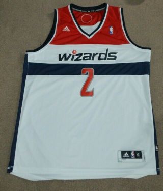 John Wall Washingtn Wizards Adidas Swingman Basketball Jersey Xl Sewn
