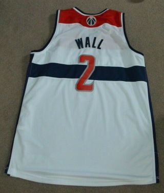 John Wall Washingtn Wizards adidas Swingman Basketball Jersey XL SEWN 2