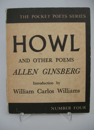 @rare@ Signed Allen Ginsberg Howl And Other Poems Pocket Poets 4 1956